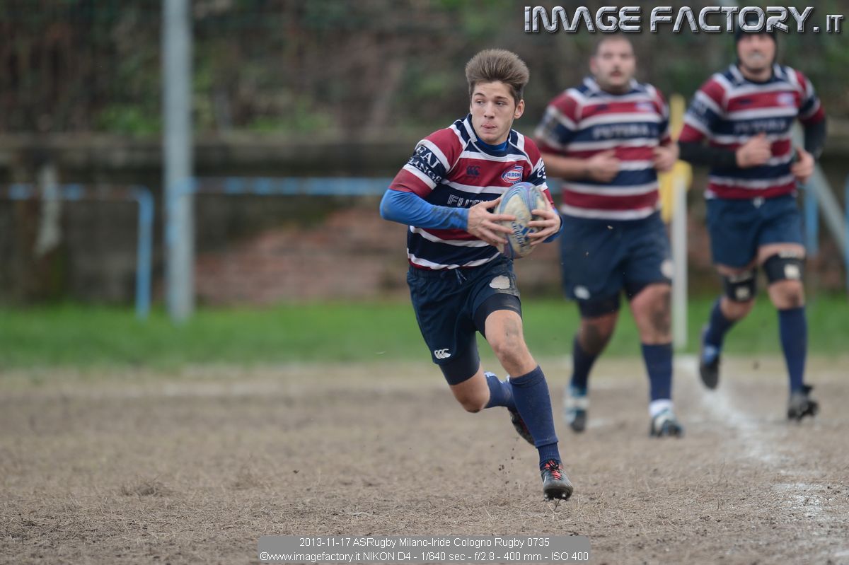 2013-11-17 ASRugby Milano-Iride Cologno Rugby 0735